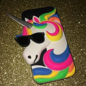 girly unicorn phone case